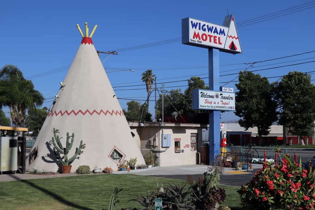 Wigwam Motel - one of unique places to stay in California