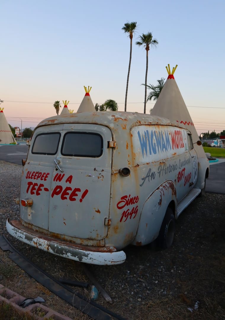 Teepee - Vintage motels Route 66